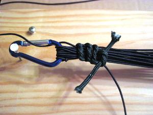 Tie it with a temporary whipping until you decide to finalize it.